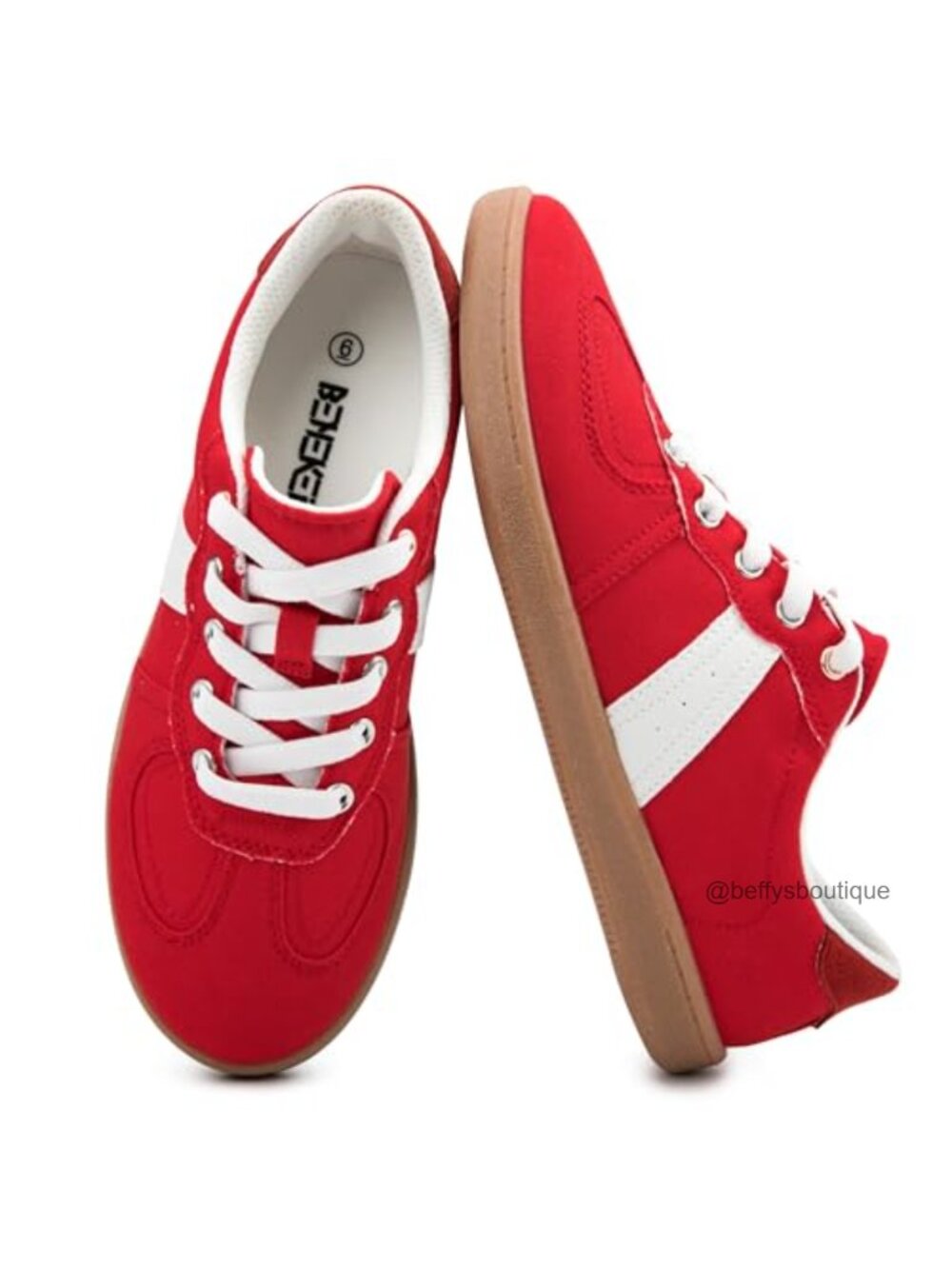 Women's Slip-On Sneakers Retro Canvas Tennis Walking Shoes Faux Laces